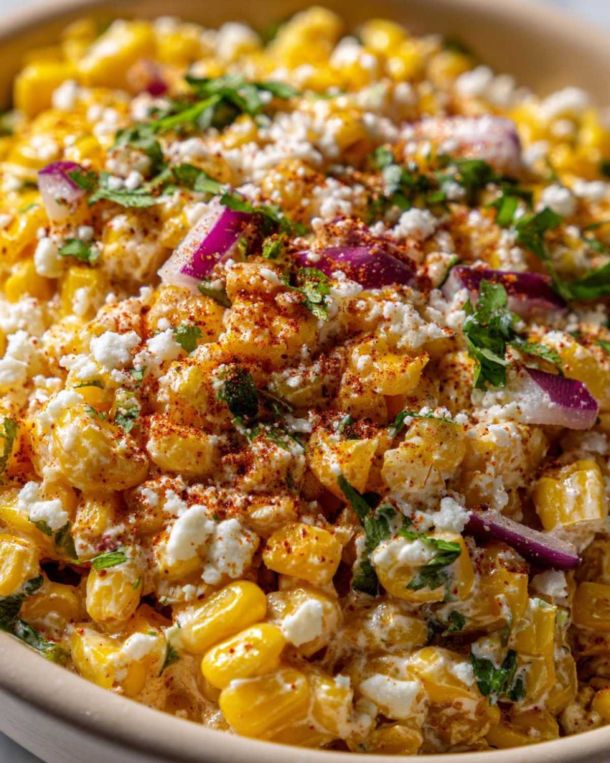 Mexican street corn salad - detail 3