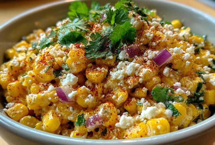 Mexican street corn salad
