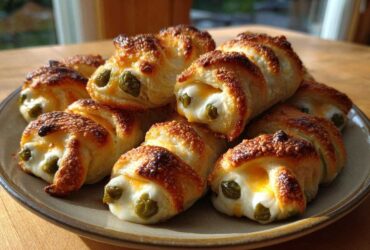 Mummy Jalapeño Poppers (Halloween Appetizer)