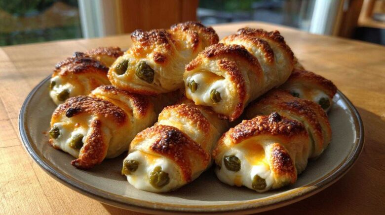 Mummy Jalapeño Poppers (Halloween Appetizer)
