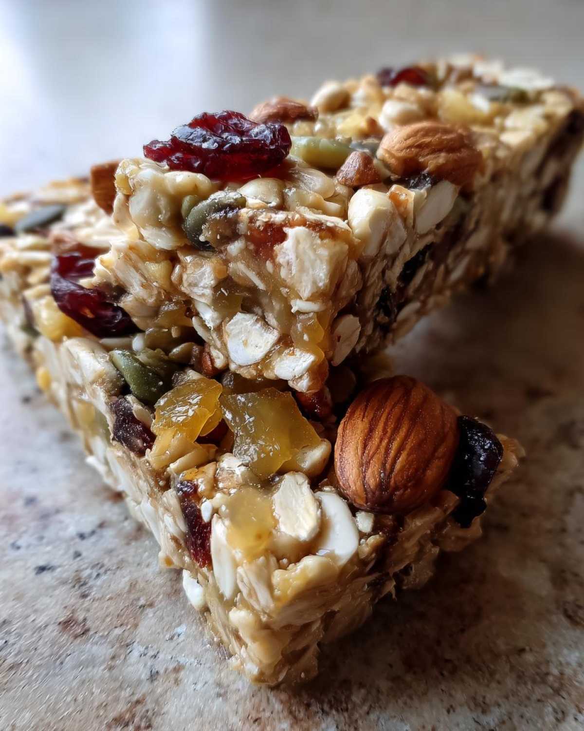 No-Melt Trail Mix Energy Bars - detail 1