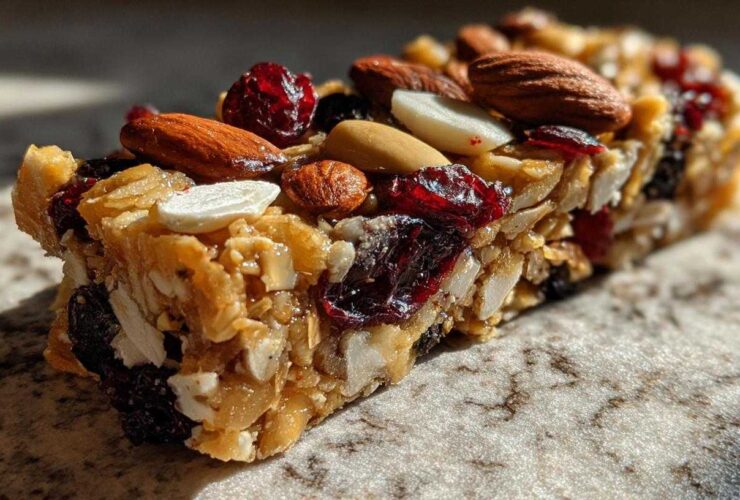 No-Melt Trail Mix Energy Bars