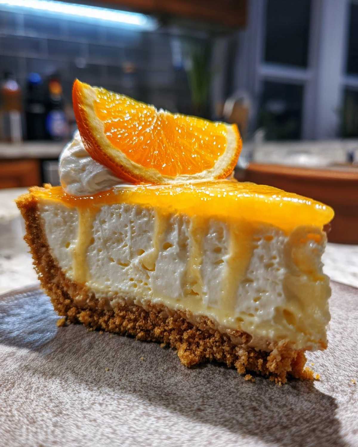 Orange Creamsicle Pie (Frozen Dessert) - detail 1