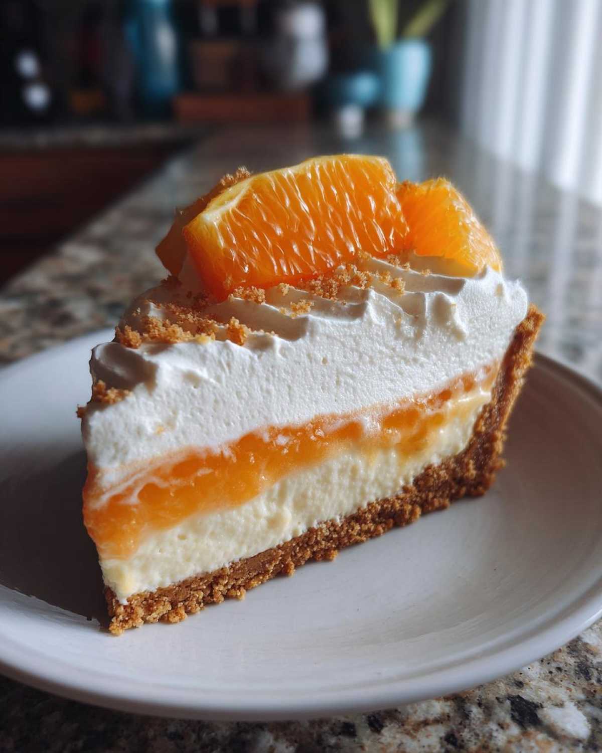 Orange Creamsicle Pie (Frozen Dessert) - detail 2