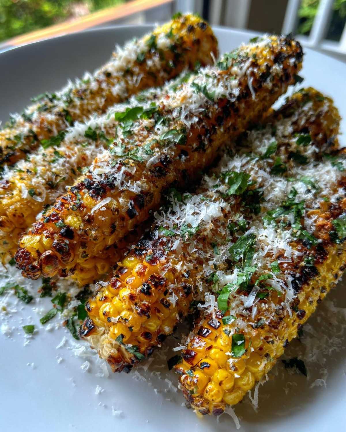 Parmesan Herb Grilled Corn Ribs - detail 3