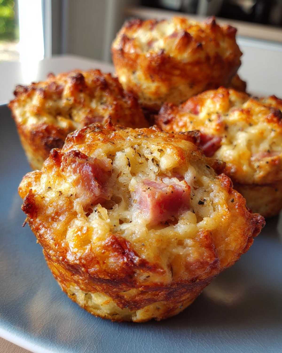 Picky Eater Lunch Muffins (Ham & Cheese Bites) - detail 1