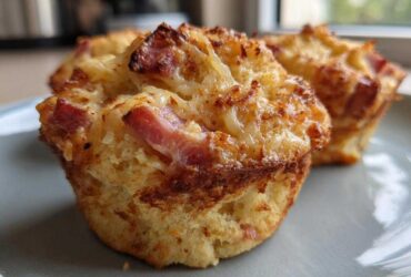 Picky Eater Lunch Muffins (Ham & Cheese Bites)