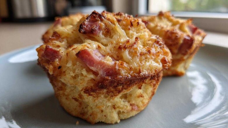 Picky Eater Lunch Muffins (Ham & Cheese Bites)
