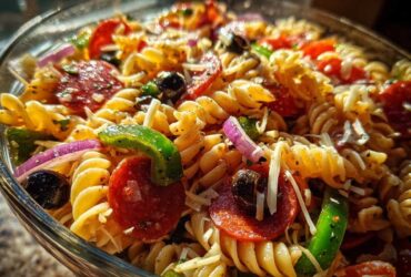Pizza Pasta Salad (Make-Ahead Lunch)