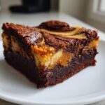 Pumpkin Cheesecake Swirl Brownies