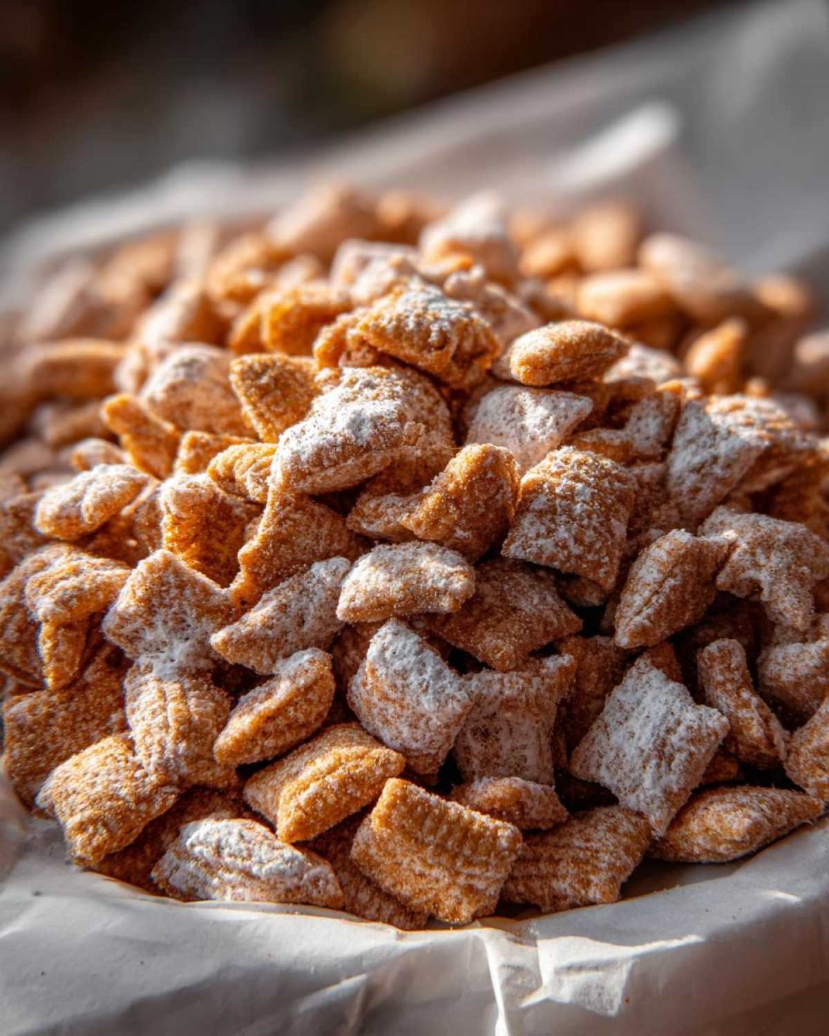 Pumpkin Spice Puppy Chow (Muddy Buddies) - detail 1