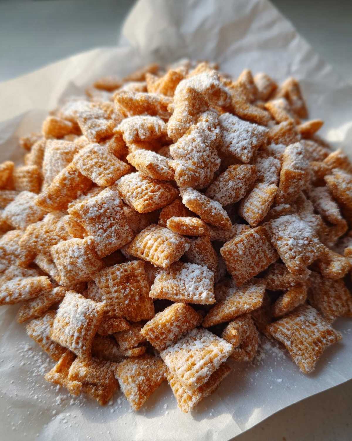 Pumpkin Spice Puppy Chow (Muddy Buddies) - detail 2