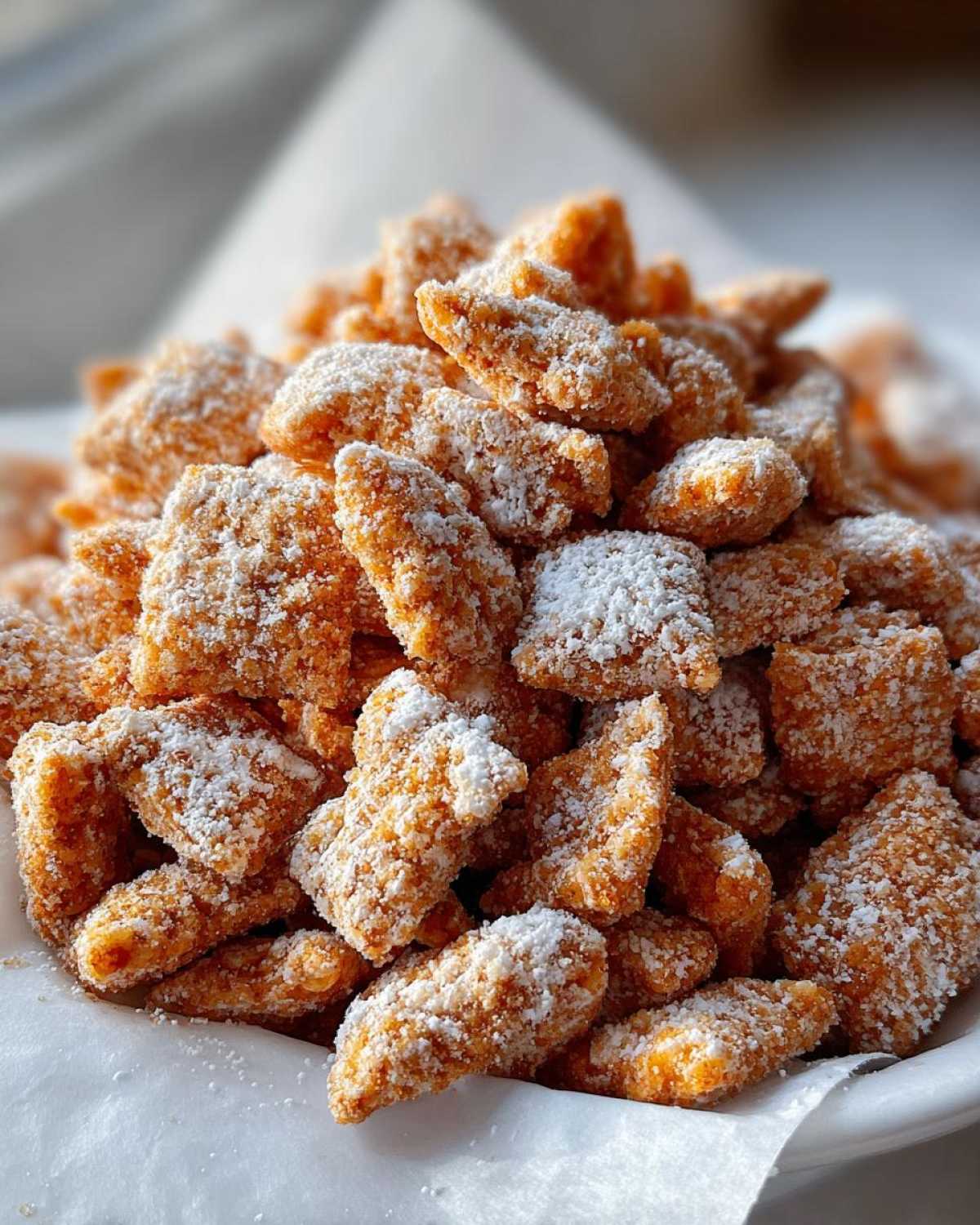 Pumpkin Spice Puppy Chow (Muddy Buddies) - detail 3
