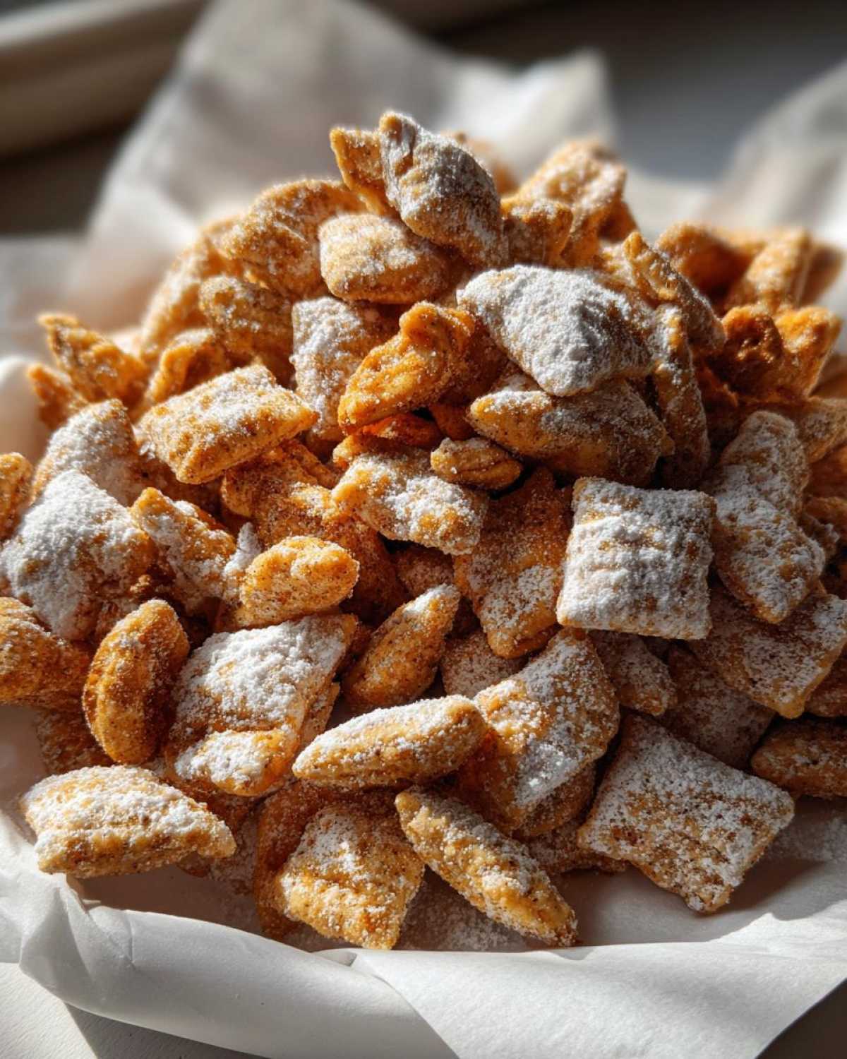Pumpkin Spice Puppy Chow (Muddy Buddies) - detail 4