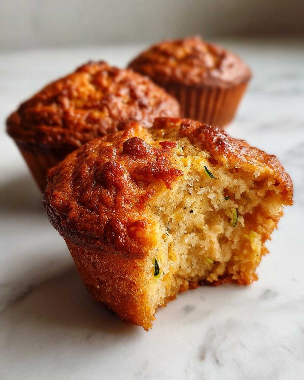 Pumpkin Spice Zucchini Muffins (Summer-Fall Blend) - detail 3