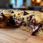 Rainy Day Chocolate Chip Pan Cookie