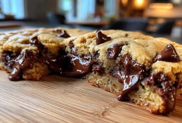Rainy Day Chocolate Chip Pan Cookie