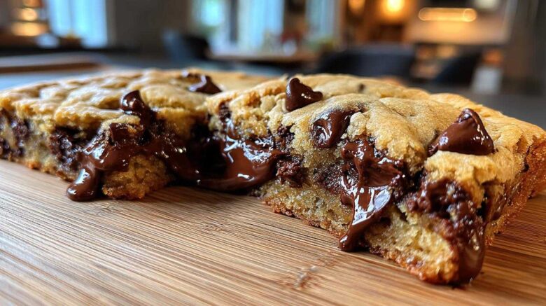 Rainy Day Chocolate Chip Pan Cookie
