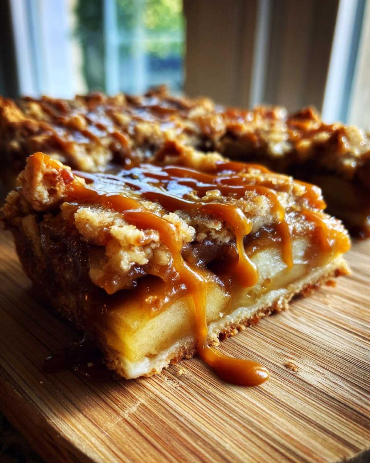 Salted Caramel Apple Pie Bars - detail 1