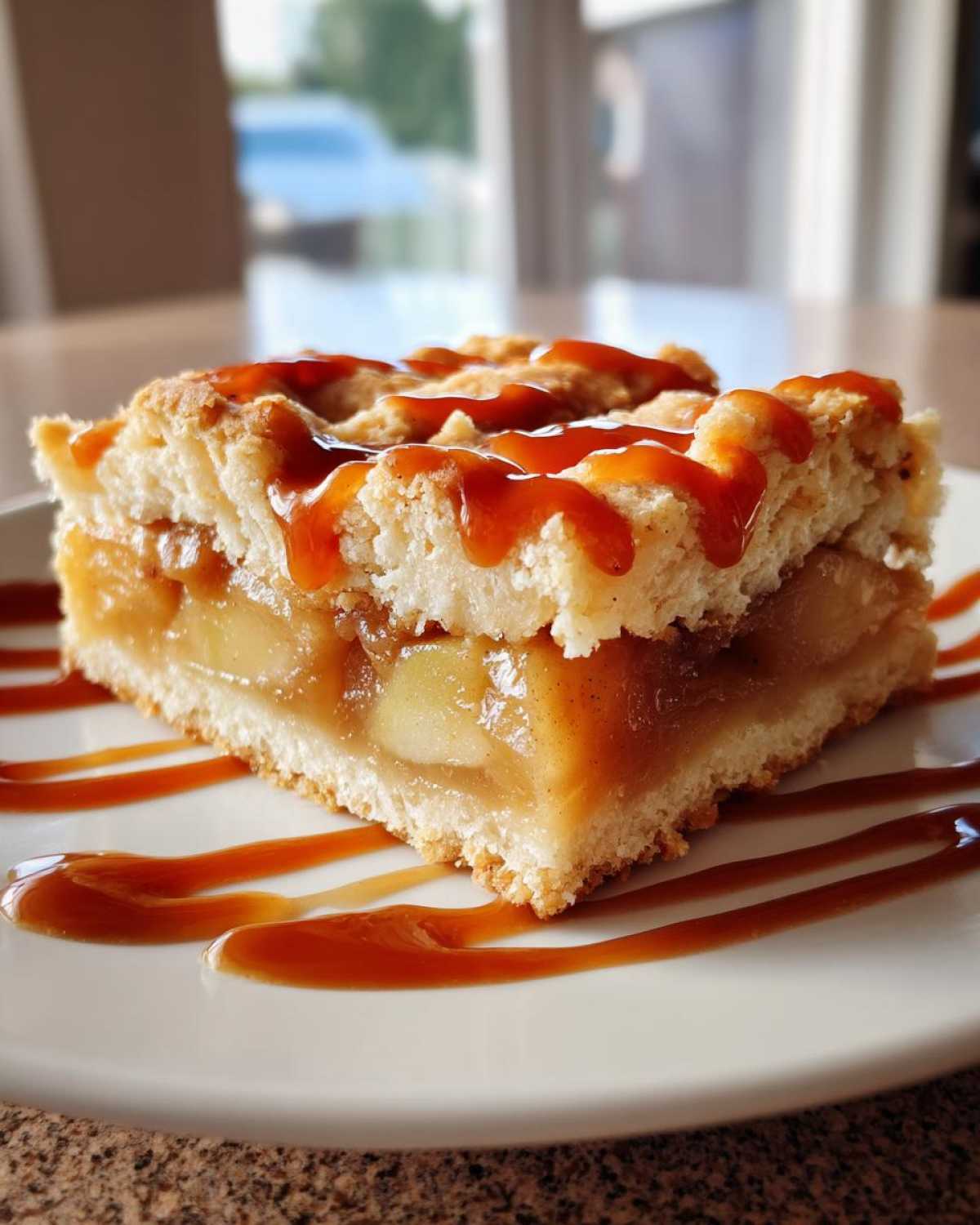 Salted Caramel Apple Pie Bars - detail 2