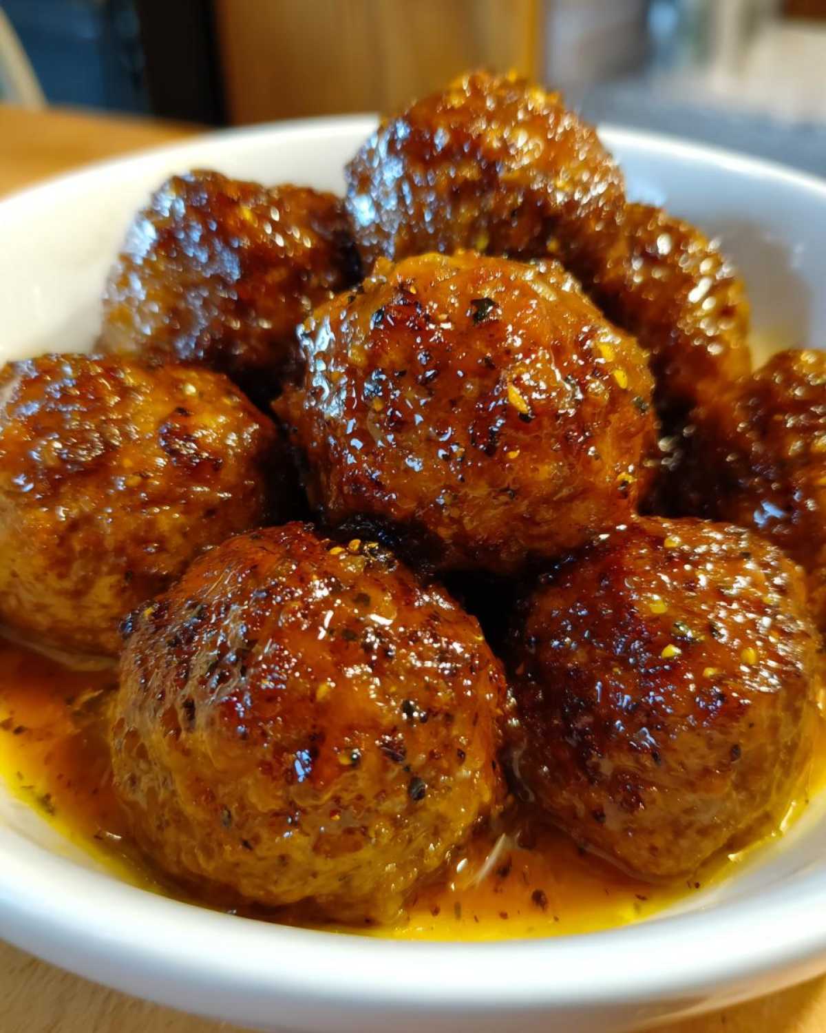 Slow Cooker Honey Garlic Meatballs - detail 3