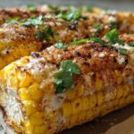 Spicy Mexican street corn