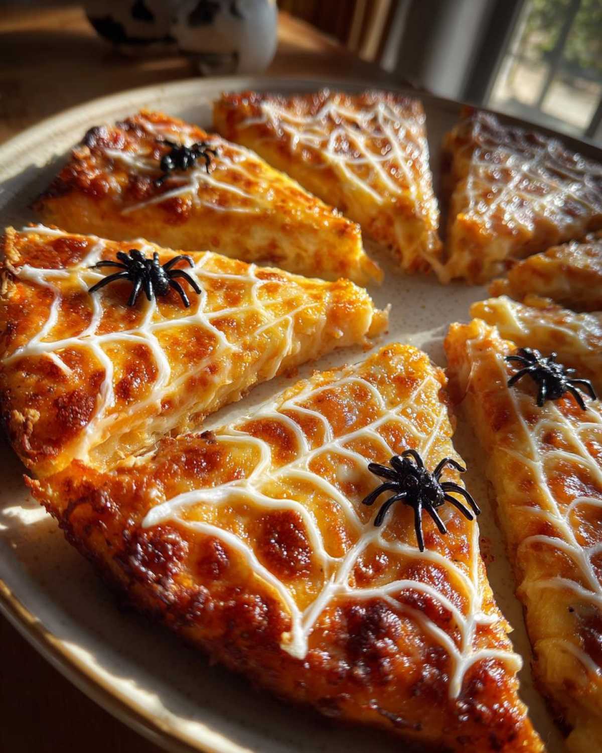 Spider Web Personal Pizzas - detail 2