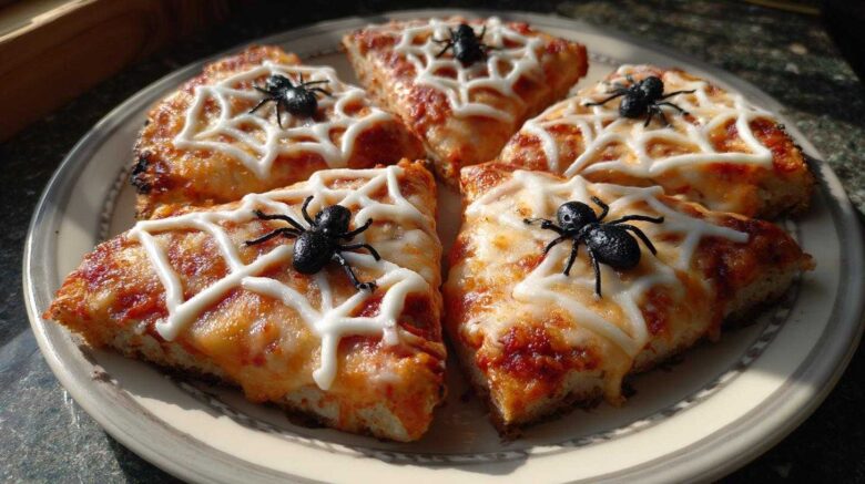 Spider Web Personal Pizzas