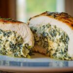 Spinach-Artichoke Stuffed Chicken Breasts