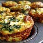 Spinach Feta Egg Muffins (Meal Prep Breakfast)