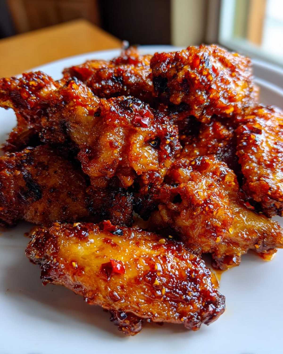Sriracha Honey Garlic Wings - detail 1