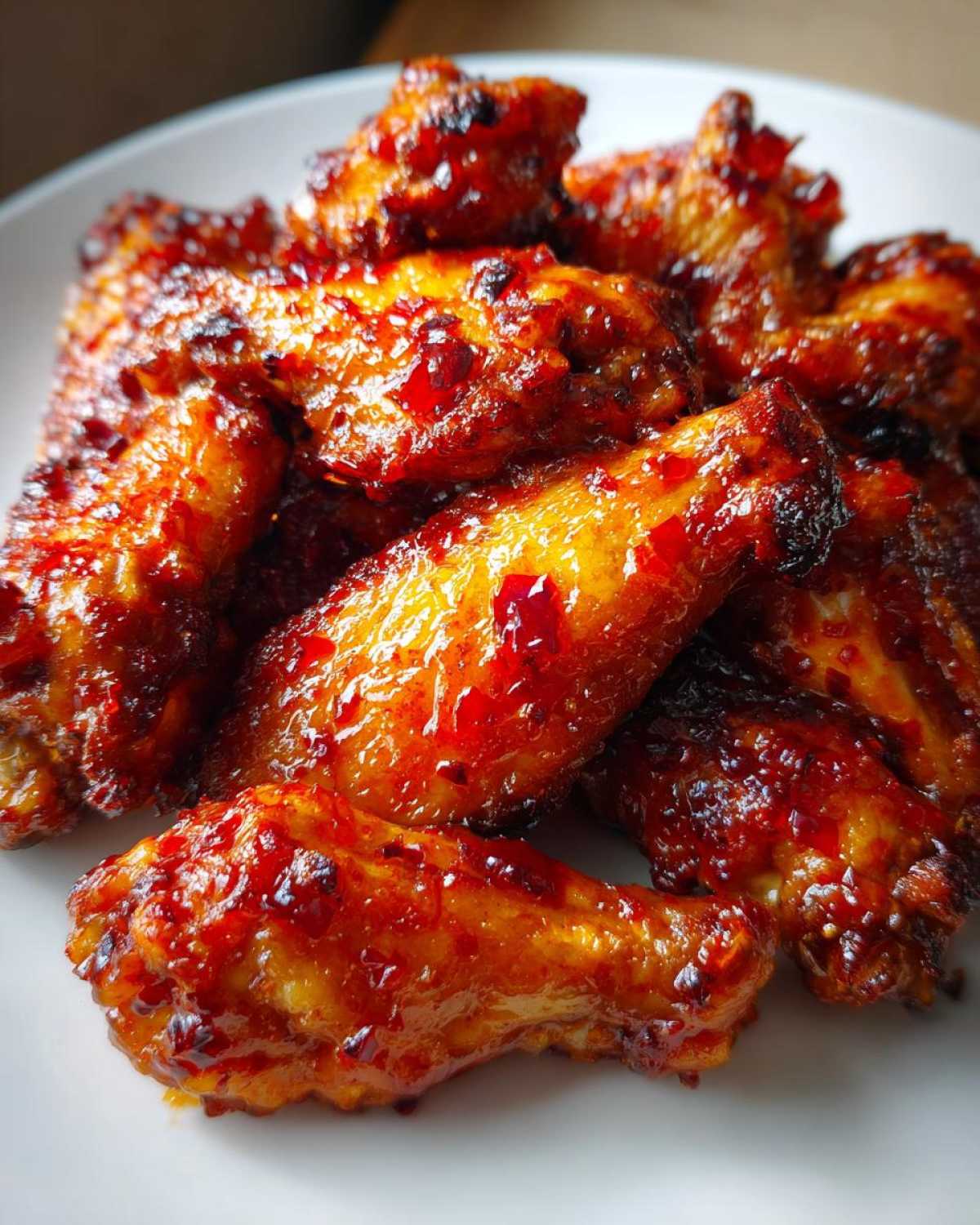 Sriracha Honey Garlic Wings - detail 2
