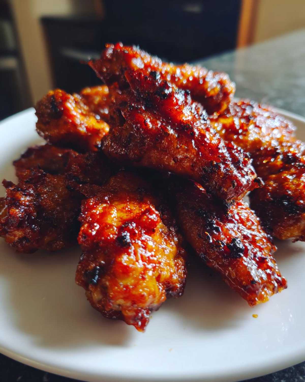 Sriracha Honey Garlic Wings - detail 4