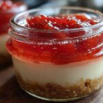 Strawberry Pretzel Dessert Jars