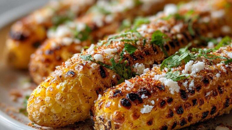 Vegan Mexican street corn