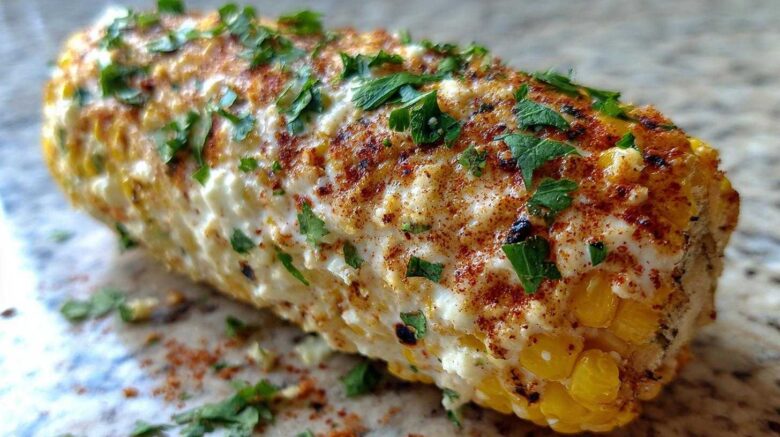 Vegetarian elote