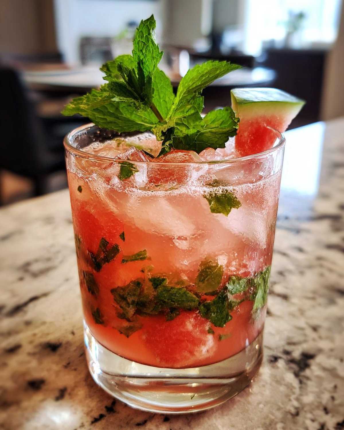 Watermelon Mint Mojito (Refreshing Summer Cocktail) - detail 1