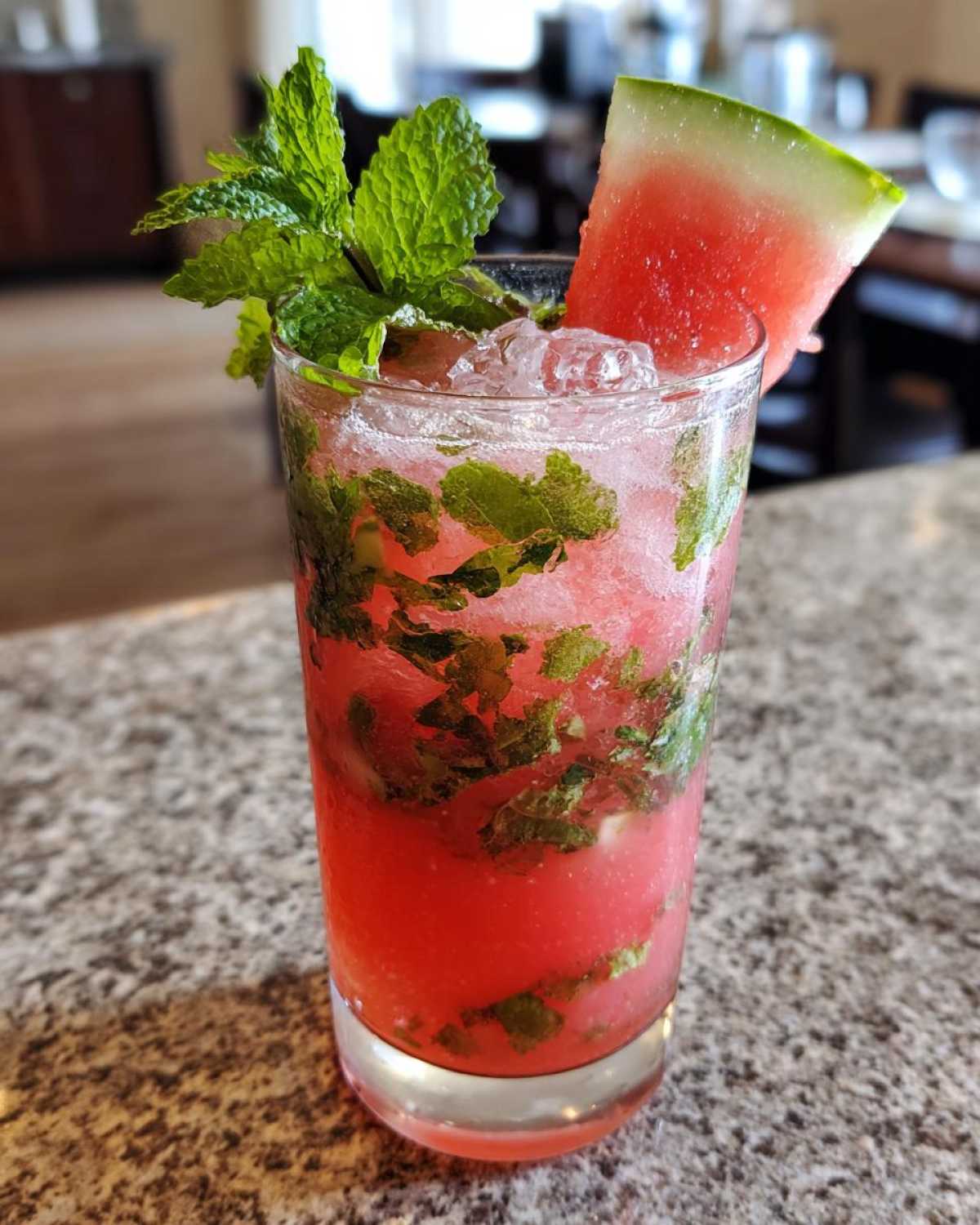 Watermelon Mint Mojito (Refreshing Summer Cocktail) - detail 2