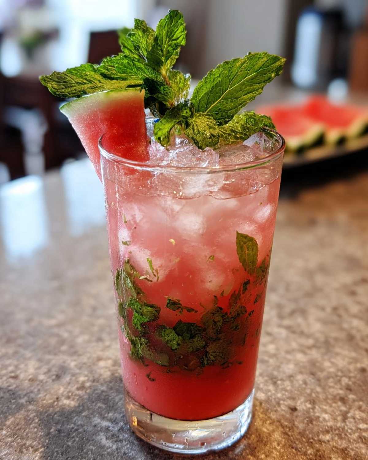 Watermelon Mint Mojito (Refreshing Summer Cocktail) - detail 3