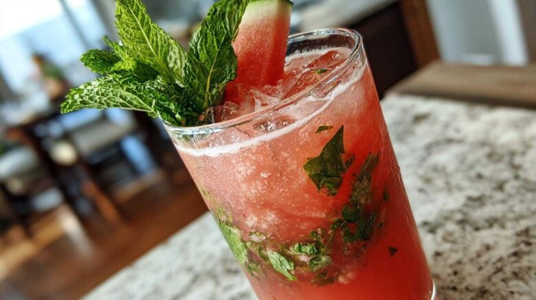 Watermelon Mint Mojito (Refreshing Summer Cocktail)