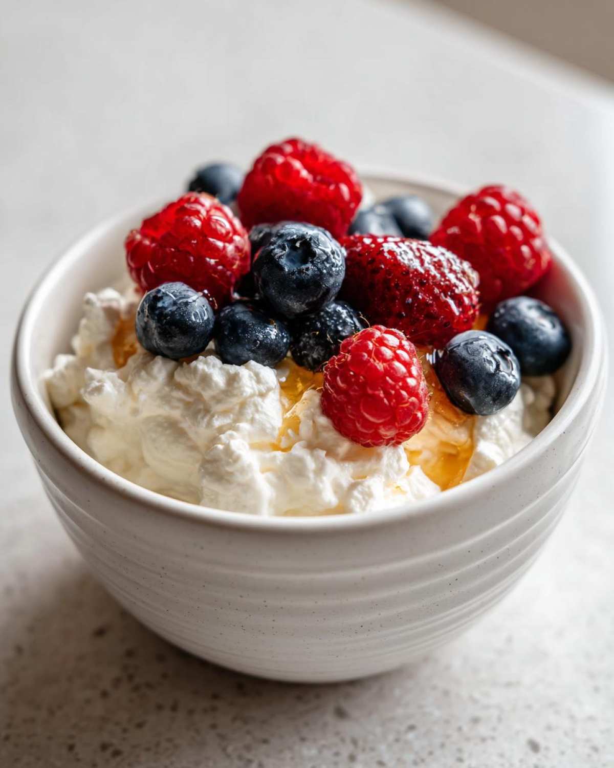 Whipped Cottage Cheese Dessert Bowl - detail 3
